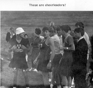 Cheerleaders?