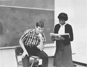 Bill Barker and Linda Wright